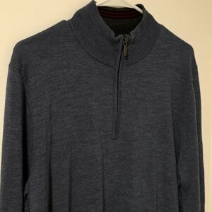 Brooks Brothers Ultimate Merino Wool Quarter-Zip Sweater